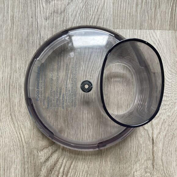 Cuisinart DLC-6WB Replacement Work Bowl Chute Lid for DLC-6 Food Processor Part - Picture 3 of 9